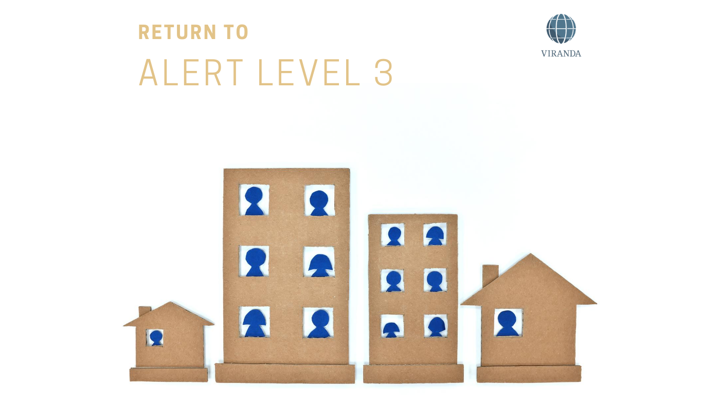 Return to Alert Level 3 Viranda Holdings LTD